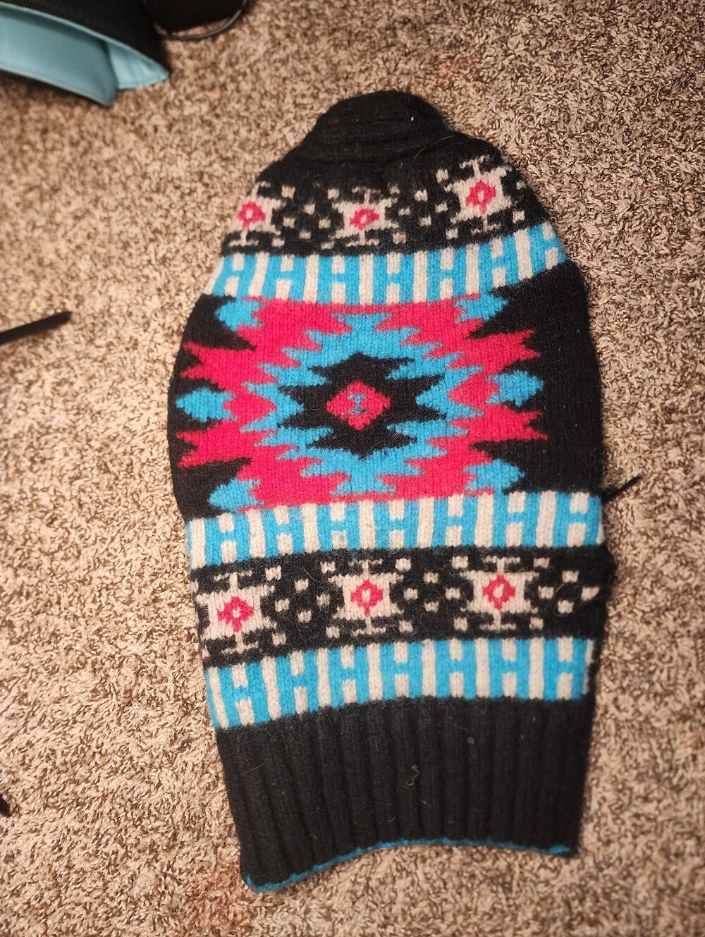 Native American Style Dog Sweater (Wool)